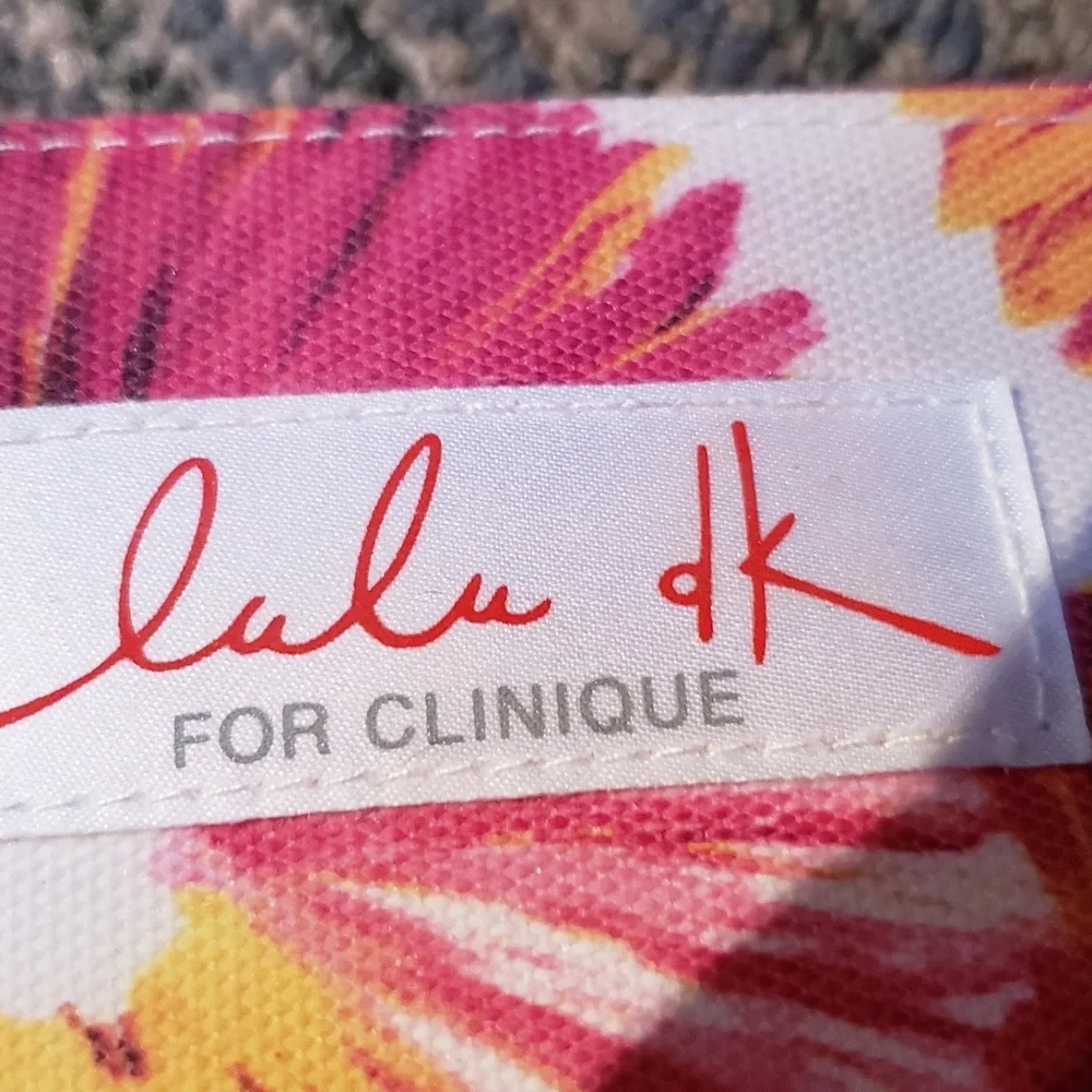 Lulu DK for Clinique Makeup clutch